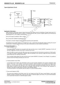 BD82065FVJ-LBE2 Datasheet Page 16