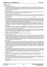 BD82065FVJ-LBE2 Datasheet Page 19