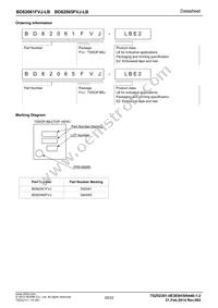 BD82065FVJ-LBE2 Datasheet Page 20