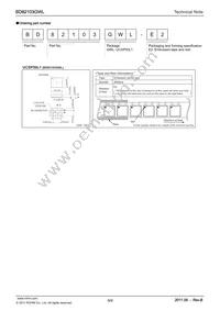 BD82103GWL-E2 Datasheet Page 9