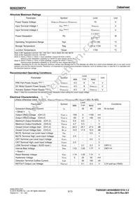 BD8229EFV-E2 Datasheet Page 3