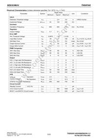 BD8303MUV-E2 Datasheet Page 5