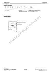 BD8306MUV-E2 Datasheet Page 23