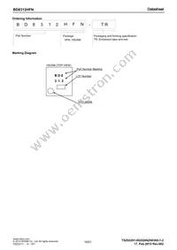 BD8312HFN-TR Datasheet Page 19