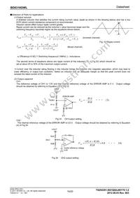 BD8316GWL-E2 Datasheet Page 16