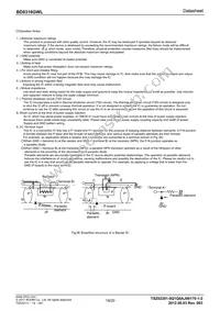 BD8316GWL-E2 Datasheet Page 19