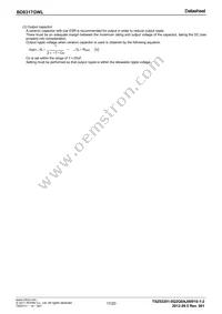 BD8317GWL-E2 Datasheet Page 17