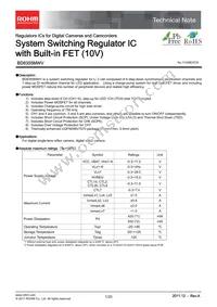 BD8355MWV-BZE2 Datasheet Cover