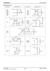 BD8355MWV-BZE2 Datasheet Page 16