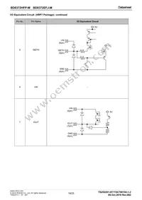 BD8372EFJ-ME2 Datasheet Page 19