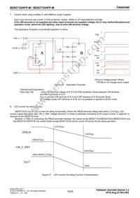 BD83733HFP-MTR Datasheet Page 16