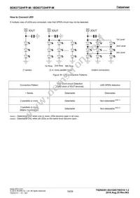 BD83733HFP-MTR Datasheet Page 19