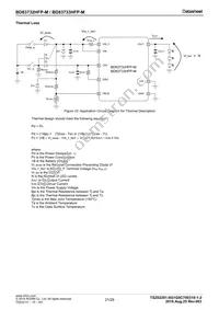 BD83733HFP-MTR Datasheet Page 21