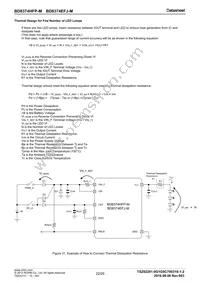 BD8374EFJ-ME2 Datasheet Page 22