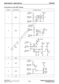 BD8374EFJ-ME2 Datasheet Page 23