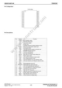 BD8381AEFV-ME2 Datasheet Page 2