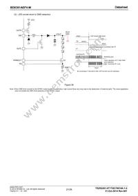 BD8381AEFV-ME2 Datasheet Page 21