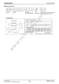 BD8381EFV-ME2 Datasheet Page 23