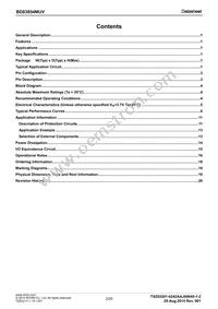 BD83854MUV-E2 Datasheet Page 2