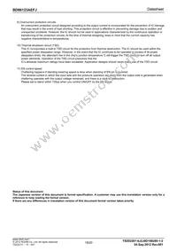 BD86123AEFJ-E2 Datasheet Page 18