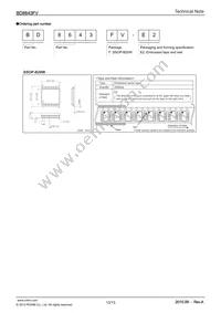 BD8643FV-E2 Datasheet Page 13