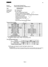 BD8820MUV-E2 Datasheet Cover