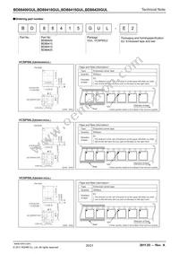 BD88415GUL-E2 Datasheet Page 20