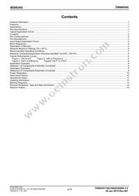 BD8924G-GTR Datasheet Page 2