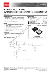 BD8961NV-E2 Datasheet Cover