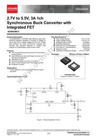 BD8962MUV-E2 Datasheet Cover