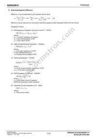 BD8962MUV-E2 Datasheet Page 11