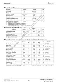 BD89630EFJ-E2 Datasheet Page 3