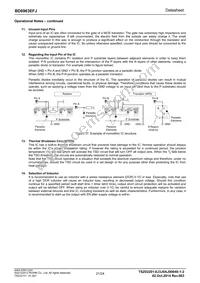 BD8963EFJ-E2 Datasheet Page 21