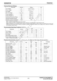 BD8966FVM-TR Datasheet Page 3