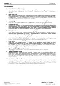 BD8967FVM-TR Datasheet Page 17