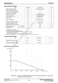 BD8LB600FS-CE2 Datasheet Page 3