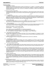 BD8LB600FS-CE2 Datasheet Page 22