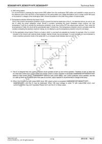 BD9007HFP-TR Datasheet Page 17