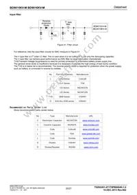 BD9016KV-ME2 Datasheet Page 20