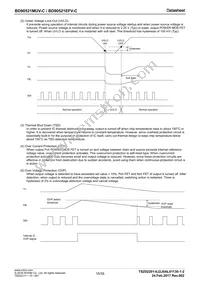 BD90521MUV-CE2 Datasheet Page 15