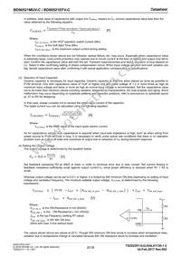 BD90521MUV-CE2 Datasheet Page 20