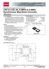 BD90541MUV-CE2 Datasheet Cover