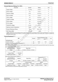 BD90541MUV-CE2 Datasheet Page 6