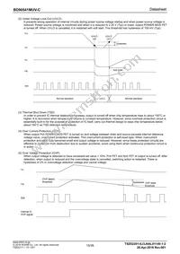 BD90541MUV-CE2 Datasheet Page 15