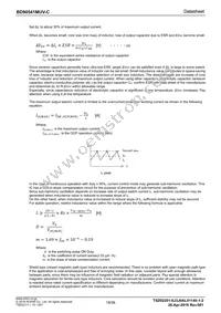 BD90541MUV-CE2 Datasheet Page 18