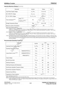 BD90620HFP-CTR Datasheet Page 5