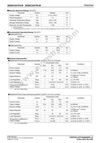 BD90C0AFPS-ME2 Datasheet Page 3