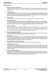 BD9106FVM-LBTR Datasheet Page 16