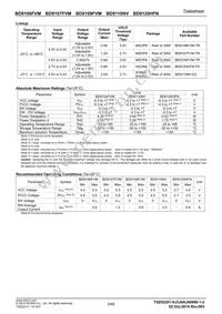 BD9107FVM-TR Datasheet Page 3