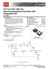 BD9132MUV-E2 Datasheet Cover